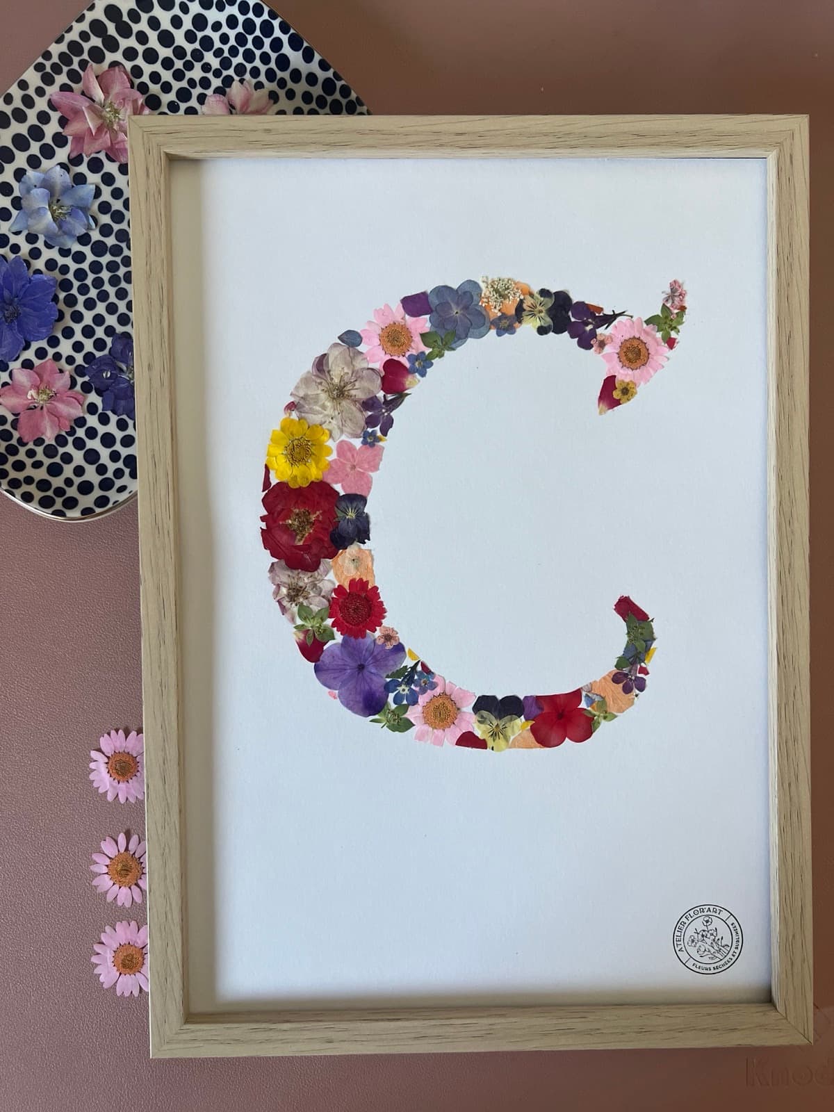Lettre C · Multicolore
